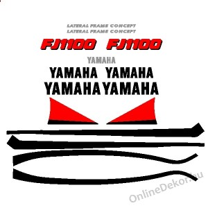 Stickers Yamaha FJ-1100