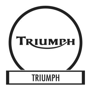Motor sticker, Motor decal - 01.Motor sticker - Triumph