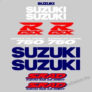 Motormatrica, Motor dekorációk - 01.Motormatricák - Suzuki - GSX-R 750 SRAD