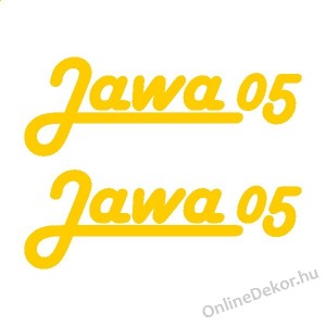Motormatrica, Motor dekorációk - 01.Motormatricák - Jawa - Jawa 05