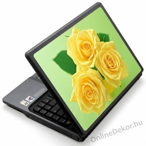 Laptop matrica, Laptop dekoráció - Virág - Rózsa 1361