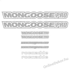 Kerékpár matrica, Kerékpár dekoráció, Bicikli matrica, Bicikli dekoráció - Mongoose - Mongoose Pro Rockadile