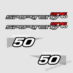 Motormatrica, Motor dekorációk - 02.Robogó matricák - Aprilia - Sportcity 50