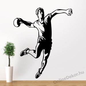 Wall sticker, Wall tattoo, Wall decoration, Wall decal - Sport - Handball 1954