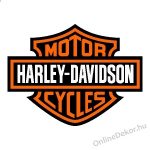 Wall sticker, Wall tattoo, Wall decoration, Wall decal - Brand name - Harley Davidson 1981
