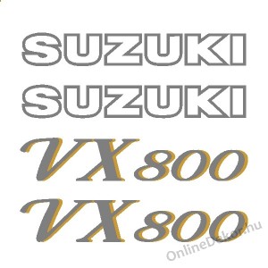Motormatrica, Motor dekorációk - 01.Motormatricák - Suzuki - VX800