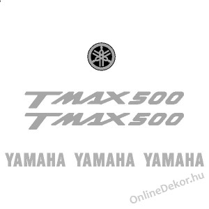 Motor sticker, Motor decal - 02.Scooter sticker - Yamaha - TMax 500