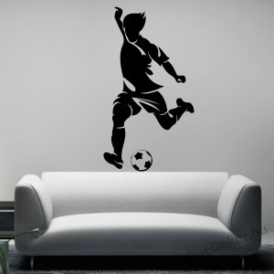 Wall sticker, Wall tattoo, Wall decoration, Wall decal - Sport - Football player  2103