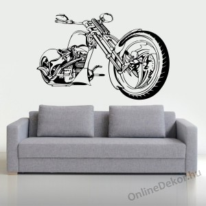 Wall sticker, Wall tattoo, Wall decoration, Wall decal - Motorcycle - Motorcycle 2247