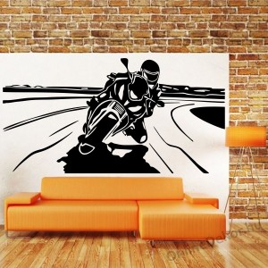 Wall sticker, Wall tattoo, Wall decoration, Wall decal - Motorcycle - Motorcycle 2250
