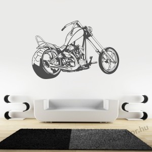 Wall sticker, Wall tattoo, Wall decoration, Wall decal - Motorcycle - Motorcycle 2251
