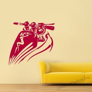 Wall sticker, Wall tattoo, Wall decoration, Wall decal - Motorcycle - Motorcycle 2253