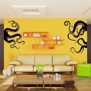 Wall sticker, Wall tattoo, Wall decoration, Wall decal - Animal - Octopus 2278