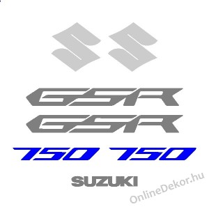 Motormatrica, Motor dekorációk - 01.Motormatricák - Suzuki - GSR 750