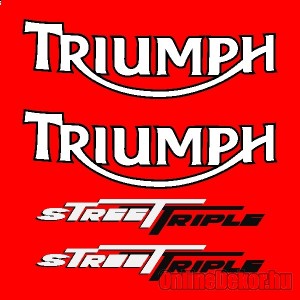 Motor sticker, Motor decal - 01.Motor sticker - Triumph - Street Triple (2008-2011)