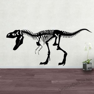 Wall sticker, Wall tattoo, Wall decoration, Wall decal - Animal - T-rex skeleton 2349