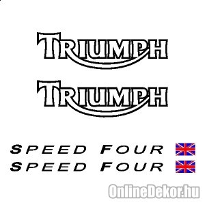 Motor sticker, Motor decal - 01.Motor sticker - Triumph - Speed Four