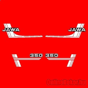 Motor sticker, Motor decal - 01.Motor sticker - Jawa - Jawa 350