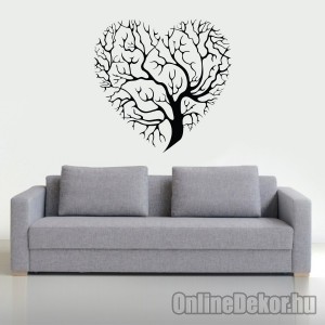 Wall sticker, Wall tattoo, Wall decoration, Wall decal - Tree - Heart tree 2419