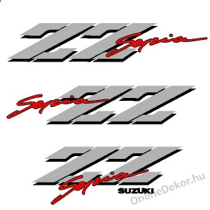 Motormatrica, Motor dekorációk - 02.Robogó matricák - Suzuki - Sepia ZZ