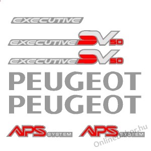 Motormatrica, Motor dekorációk - 02.Robogó matricák - Peugeot - SV 50 Executive
