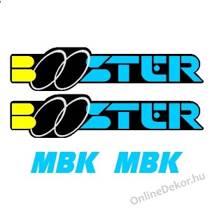 Motormatrica, Motor dekorációk - 02.Robogó matricák - MBK - Booster