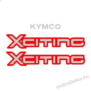 Motormatrica, Motor dekorációk - 02.Robogó matricák - Kymco - XCiting
