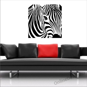 Faldekoráció, Falimatrica, Faltetoválás - Állat - Zebra 666