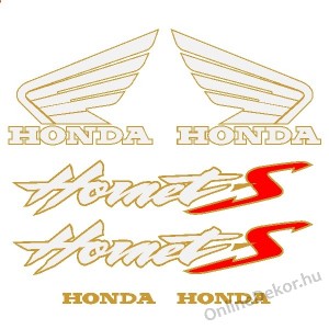 Motor sticker, Motor decal - 01.Motor sticker - Honda - Hornet S
