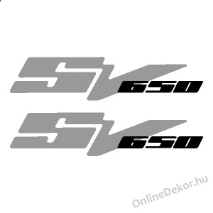Motormatrica, Motor dekorációk - 01.Motormatricák - Suzuki - SV 650