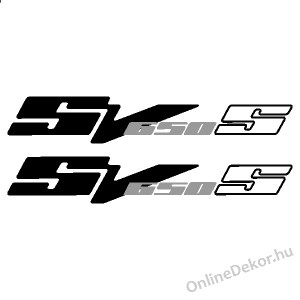 Motormatrica, Motor dekorációk - 01.Motormatricák - Suzuki - SV 650 S