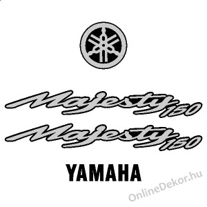 Motormatrica, Motor dekorációk - 02.Robogó matricák - Yamaha - Majesty 150