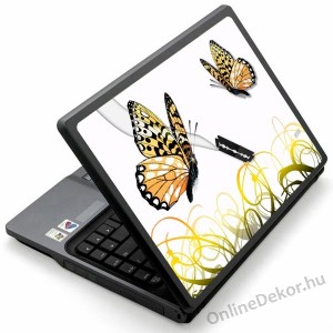 Laptop matrica, Laptop dekoráció - Pillangó - Pillangó 1373