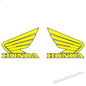 Motormatrica, Motor dekorációk - 01.Motormatricák - Honda - Honda logó, szárny