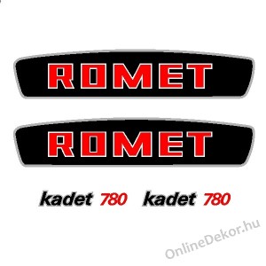 Motormatrica, Motor dekorációk - 02.Robogó matricák - Romet - Romet Kadet 780