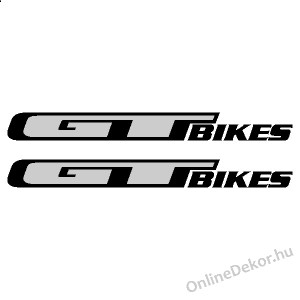 Kerékpár matrica, Kerékpár dekoráció, Bicikli matrica, Bicikli dekoráció - GT - GT Bikes