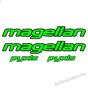 Kerékpár matrica, Kerékpár dekoráció, Bicikli matrica, Bicikli dekoráció - Magellan - Pyxis