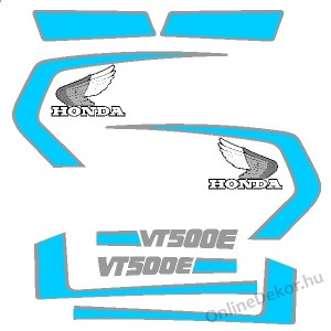 Motormatrica, Motor dekorációk - 01.Motormatricák - Honda - VT 500 E