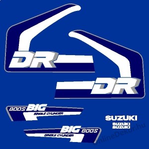 Motormatrica, Motor dekorációk - 01.Motormatricák - Suzuki - DR Big 800 S