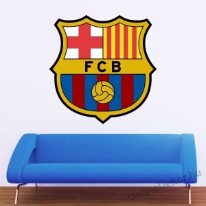 Wall sticker, Wall tattoo, Wall decoration, Wall decal - Football Team Logo - FC Barcelona 1518
