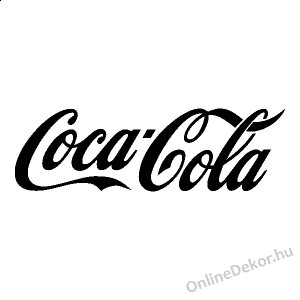 Wall sticker, Wall tattoo, Wall decoration, Wall decal - Brand name - Coca Cola 1635