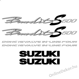 Motormatrica, Motor dekorációk - 01.Motormatricák - Suzuki - GSF 600 S Bandit