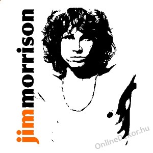 Faldekoráció, Falimatrica, Faltetoválás - Híres emberek, Női alakok, Arcok - Jim Morrison 1821