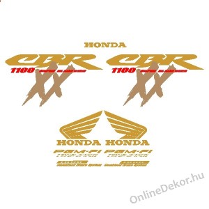 Motormatrica, Motor dekorációk - 01.Motormatricák - Honda - CBR 1100 XX Super Blackbird