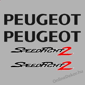 Motormatrica, Motor dekorációk - 02.Robogó matricák - Peugeot - SpeedFight 2