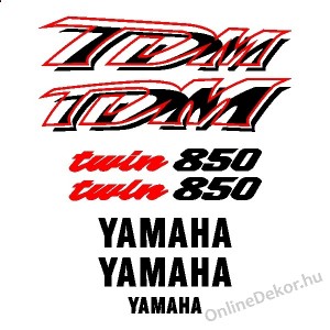 Motormatrica, Motor dekorációk - 01.Motormatricák - Yamaha - TDM 850