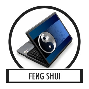 Laptop sticker, Notebook sticker - Feng Shui