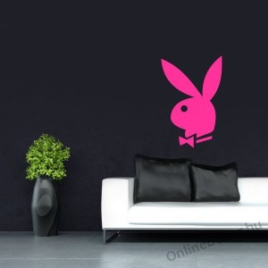 Wall sticker, Wall tattoo, Wall decoration, Wall decal - Brand name - Playboy 1957