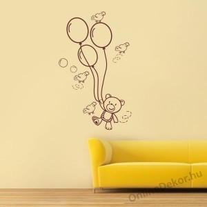 Wall sticker, Wall tattoo, Wall decoration, Wall decal - Children's room - 02.Wall tattoo - Bear 1962