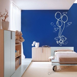 Wall sticker, Wall tattoo, Wall decoration, Wall decal - Children's room - 02.Wall tattoo - Bear 1962